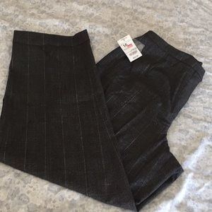 NWT Gray plaid professional look trousers